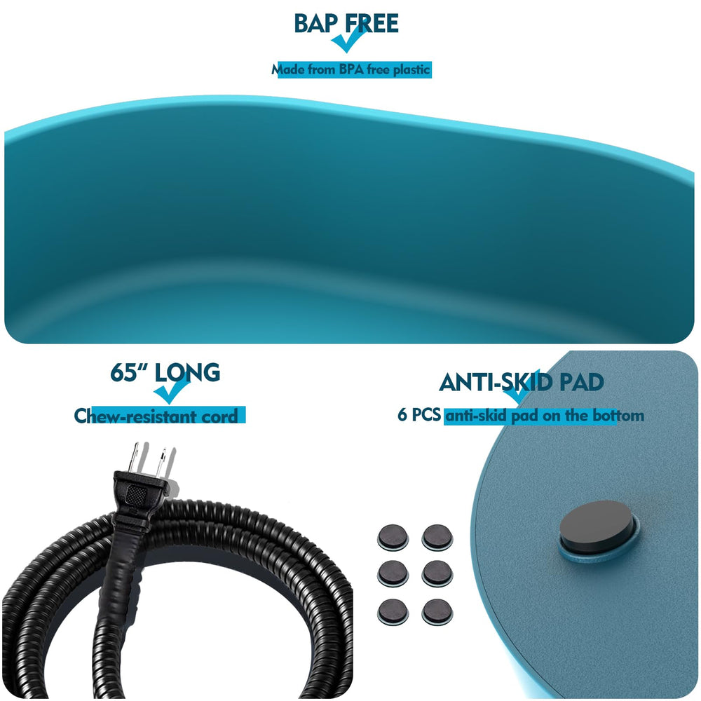 ZNOFAN outdoor bowl placed in sheltered area protects from wind and cold