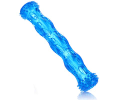 ZNOKA TPR Squeak bone toy in bite-resistant rubber for aggressive chewers during fetch.