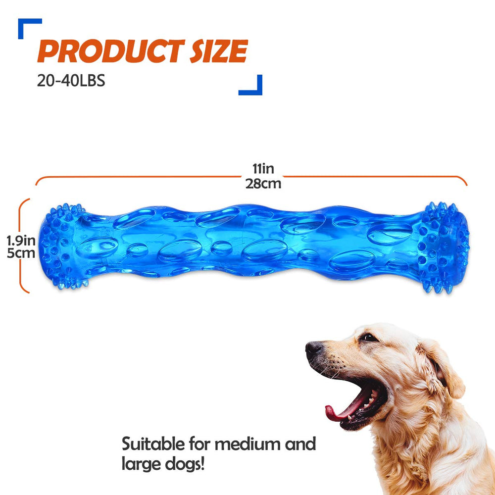 ZNOKA squeaker enhances interactive fetch and rewards during play.