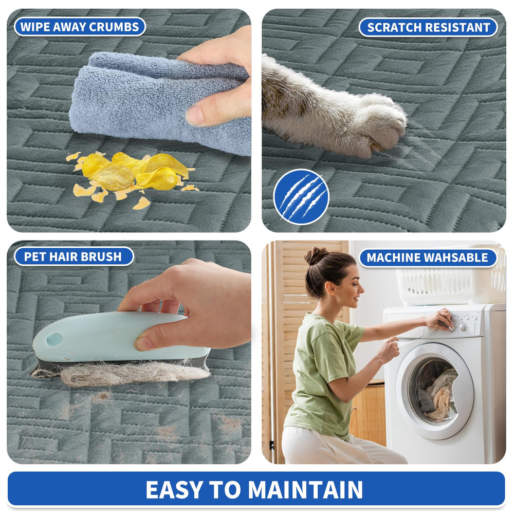 ZNSAYOTX car-use setup demonstrates waterproof protection on seats.