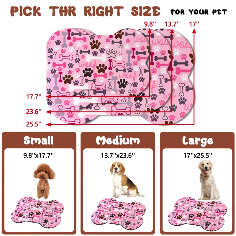 Zoeeya dog food mat easy-clean design for quick care after meals