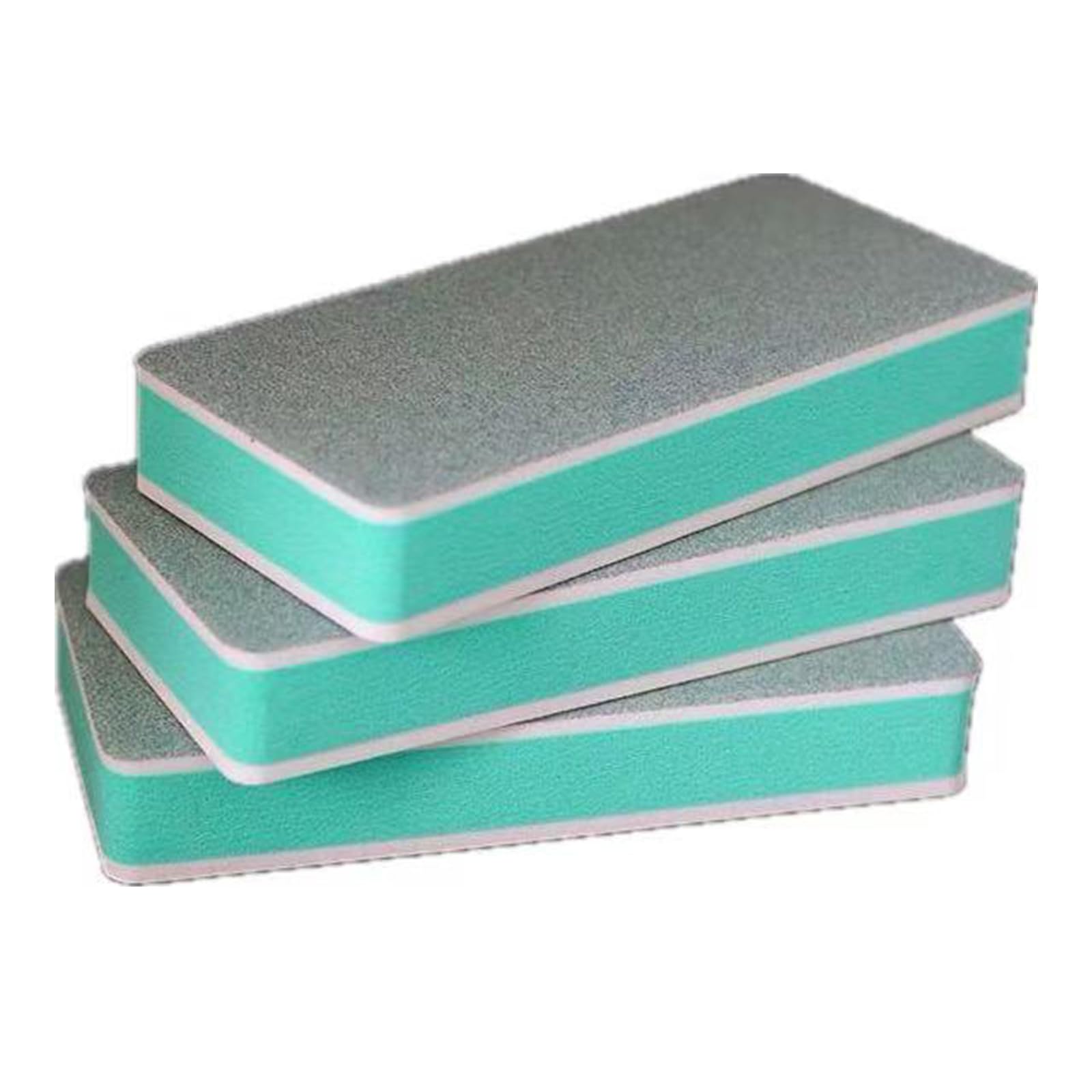 Zoewan dual-sided sponge shows green textured side for mineral deposit lift in glass aquariums.