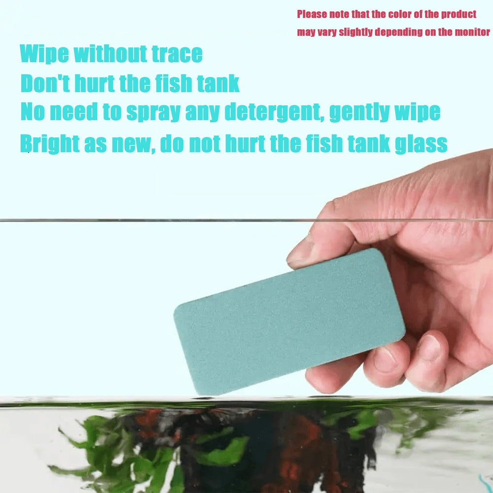 Zoewan glass tank cleaner keeps seals safe; not recommended for acrylic.