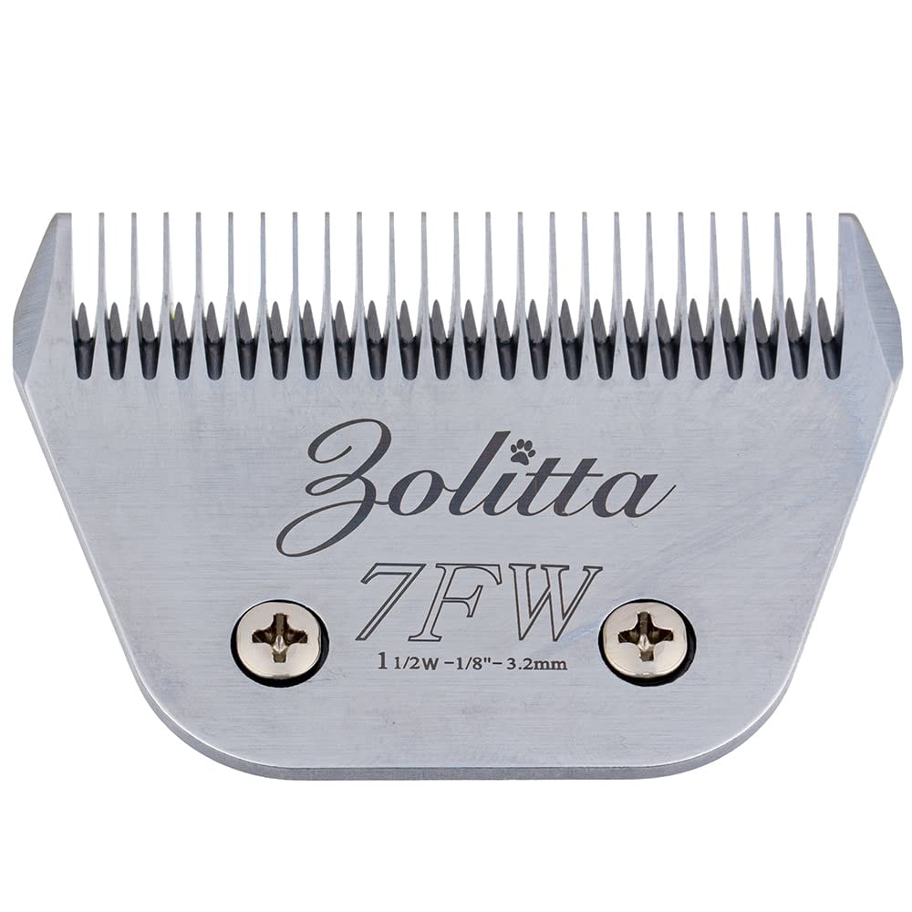 ZOLITTA 7WF wide-clipper-blade compatibility enables cross-brand grooming.