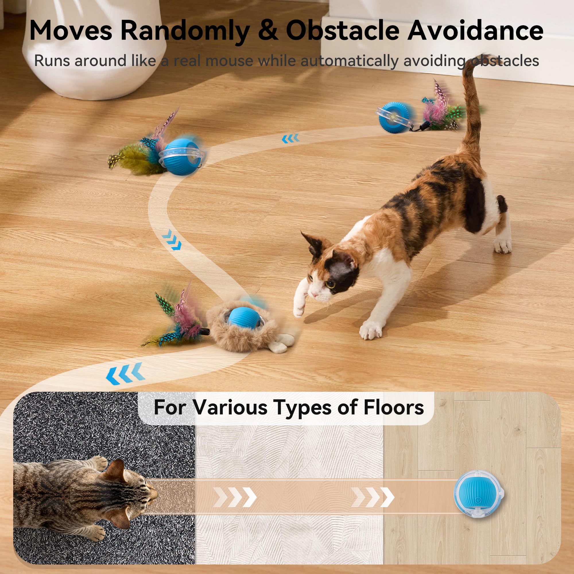 ZOMISIA bird-chirping sound adds natural stimulation during sessions.