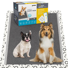 ZOMISIA Charcoal Puppy Pee Pad XL overview shows large size and odor control.