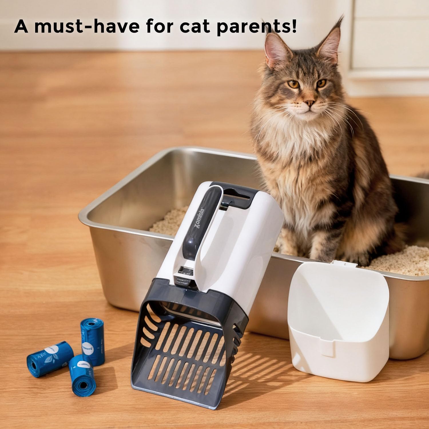 ZOMISIA complete setup helps keep a neat pet area with tidy disposal routines.