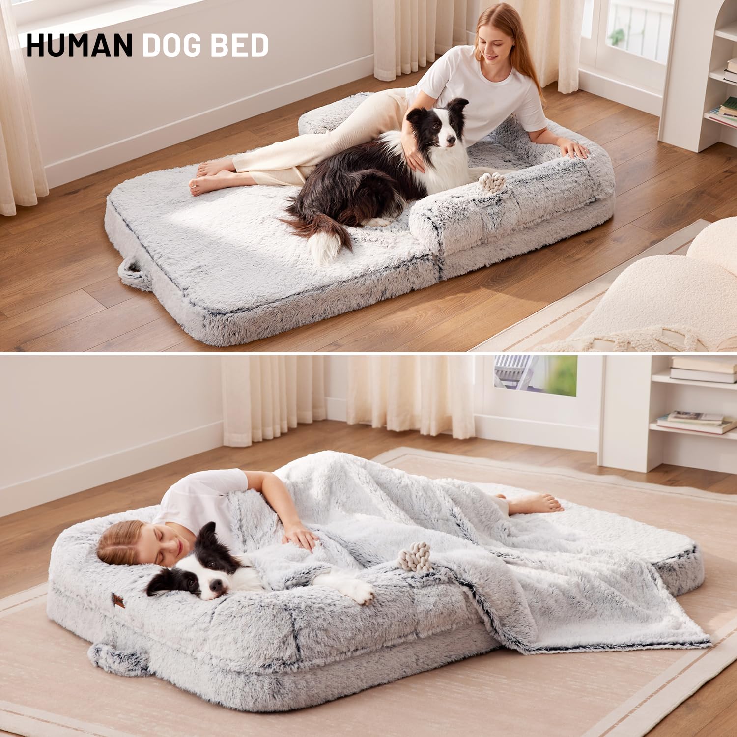 ZOMISIA dog-bed-blanket-40x60 matching blanket included for extra warmth