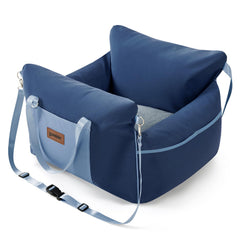 ZOMISIA dog car seat memory foam close-up for cozy long-trip comfort