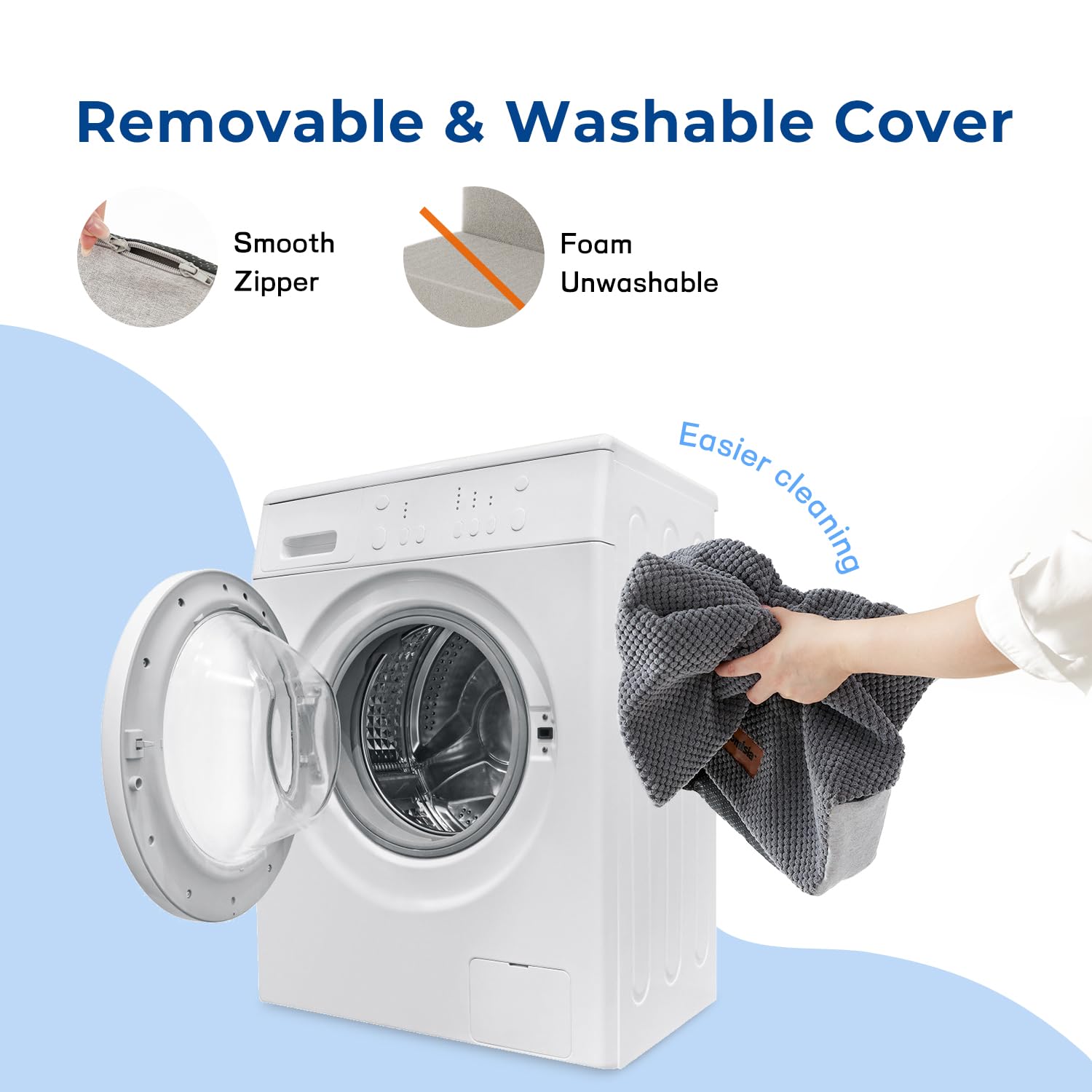 ZOMISIA dog stairs 2-step option for chair heights