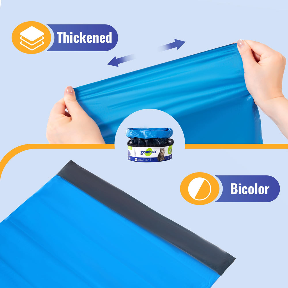 ZOMISIA eco-friendly materials banner, recycled bag, lowers plastic waste