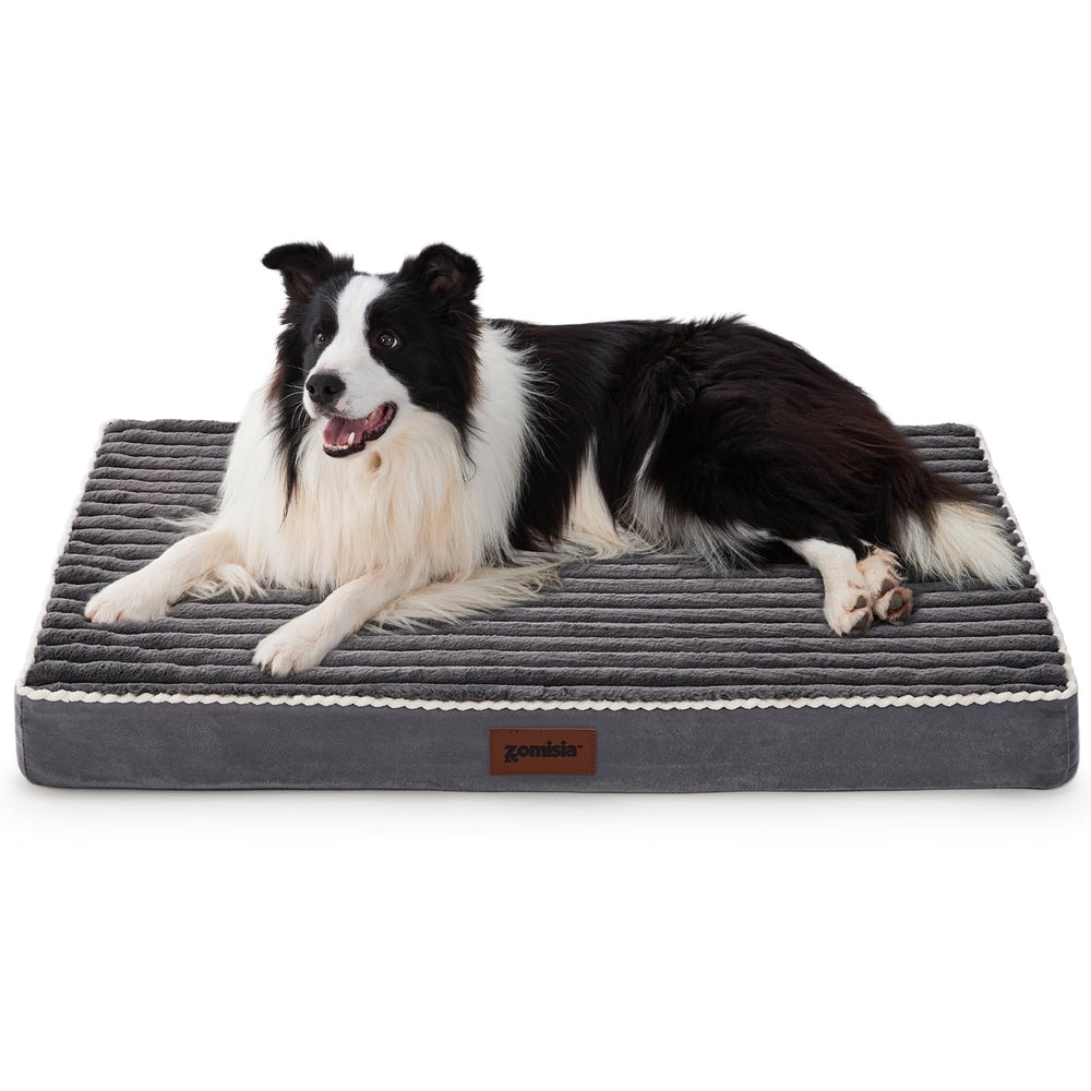 ZOMISIA egg crate foam close-up showing supportive material for restful sleep.