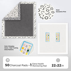 ZOMISIA activated charcoal odor-control pad appearing fresh and clean.