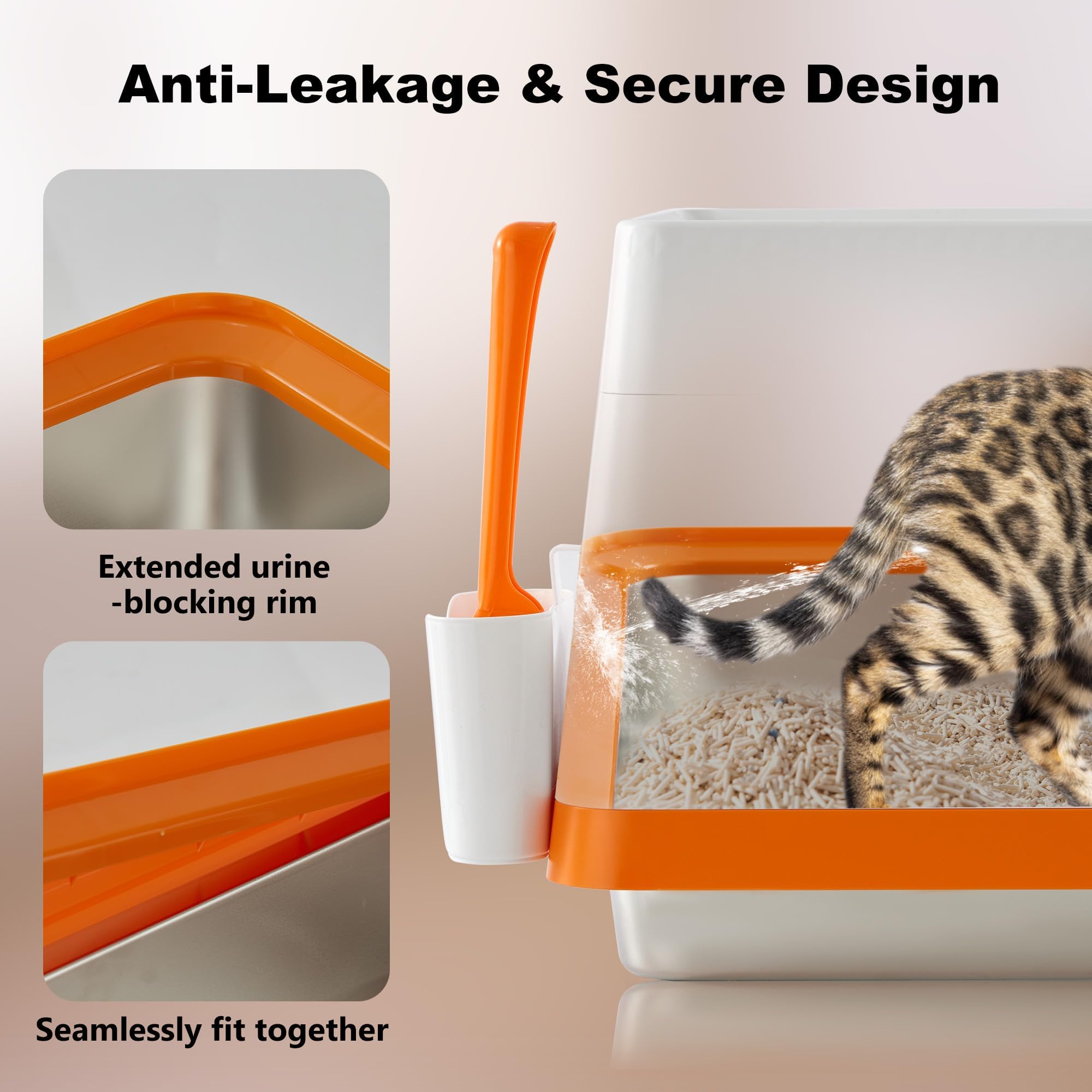 ZOMISIA odor-control filter and sponge neutralize smells near the box.