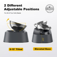 ZOMISIA spill-containment-base: raised edge catches spills for clean floors