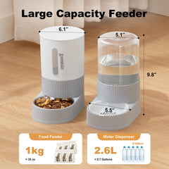 ZOMISIA water dispenser provides steady hydration for pets throughout the day