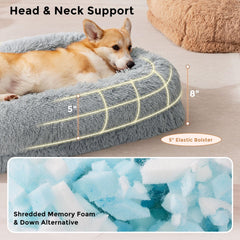 ZOMISIA egg crate foam bed providing soft support for joints