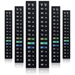 Zonon 24-piece stick-on thermometer strip packaging ready for fermentation monitoring