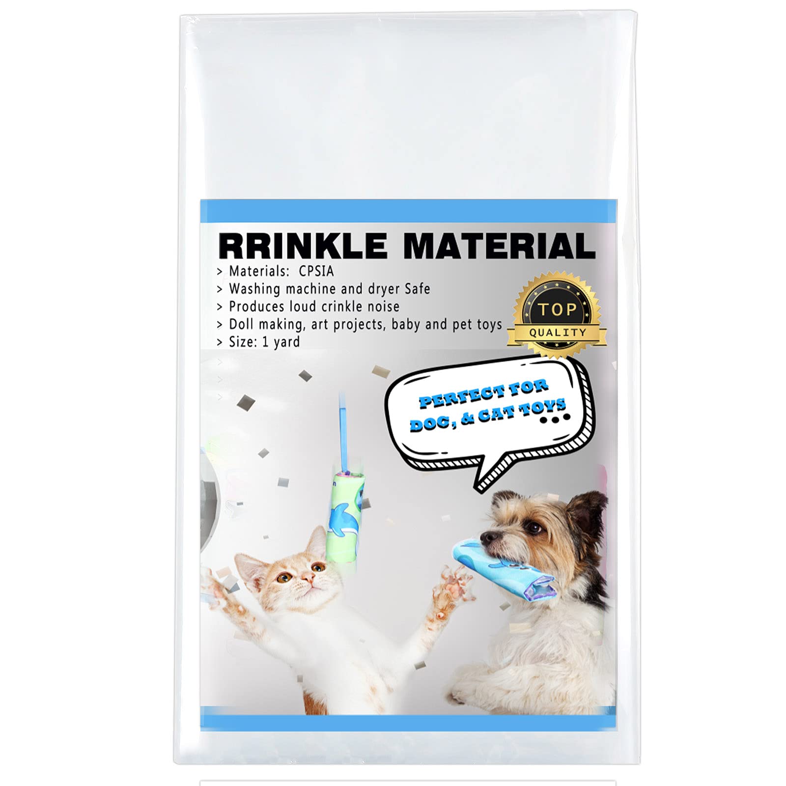 Zonon crinkle paper sheet large size ideal for easy DIY toy making