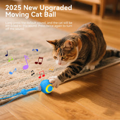 Zonopy Interactive Cat Ball with three modes and color-coded lights for adaptive play