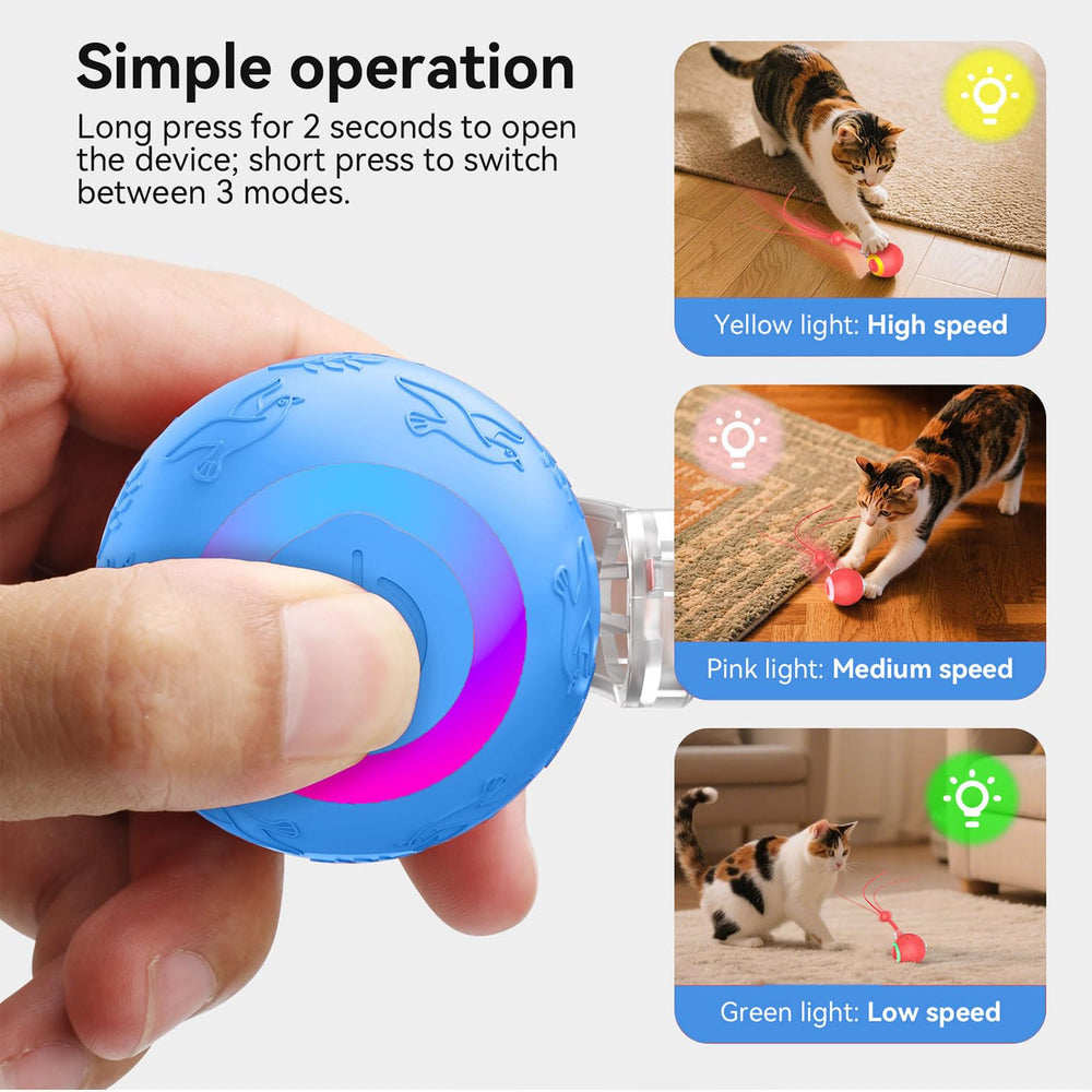 Zonopy ball wakes on touch for effortless, on-demand fun