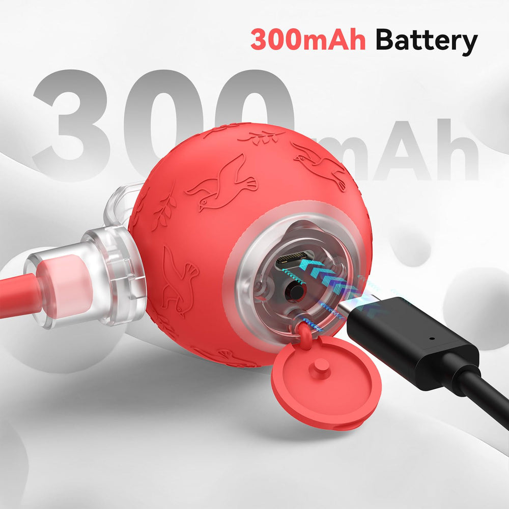 Zonopy cat toy includes USB charging for easy recharging after play.