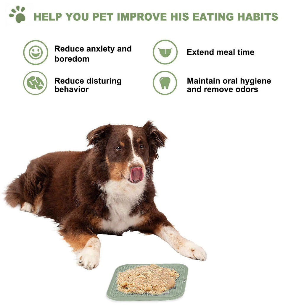 Zonopy Licking Mat supports grooming and bath time with a calming distraction.