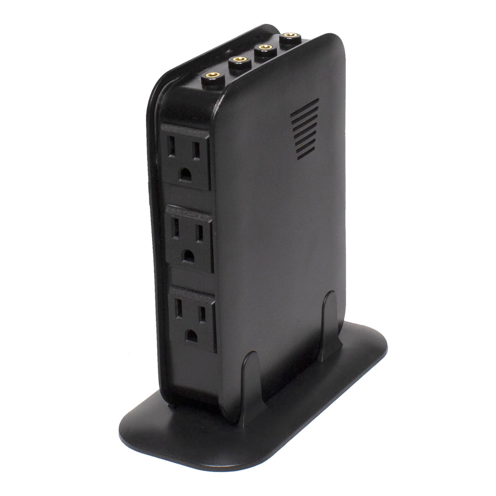 Zoo Med Environmental Control Center probes enable reliable humidity and temperature monitoring.