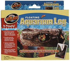 Zoo Med Floating Aquarium Log Small interior view supports peaceful sleep and exploration