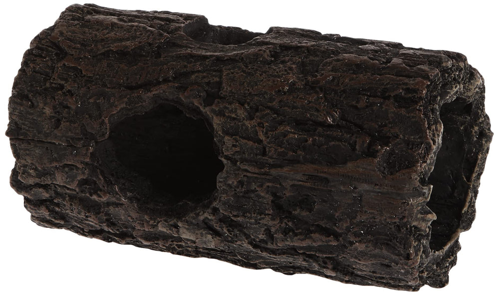 Zoo Med Floating Aquarium Log Small side view highlights naturalistic shelter