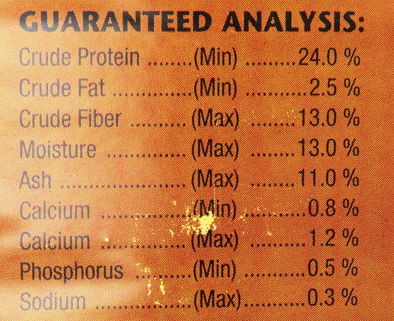 Dandelion greens and yucca in Zoo Med formula for plant-based nutrition.