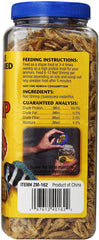 Zoo Med Large Sun-Dried Red Shrimp pack 4 ready-to-use treats for invertebrates and big fish