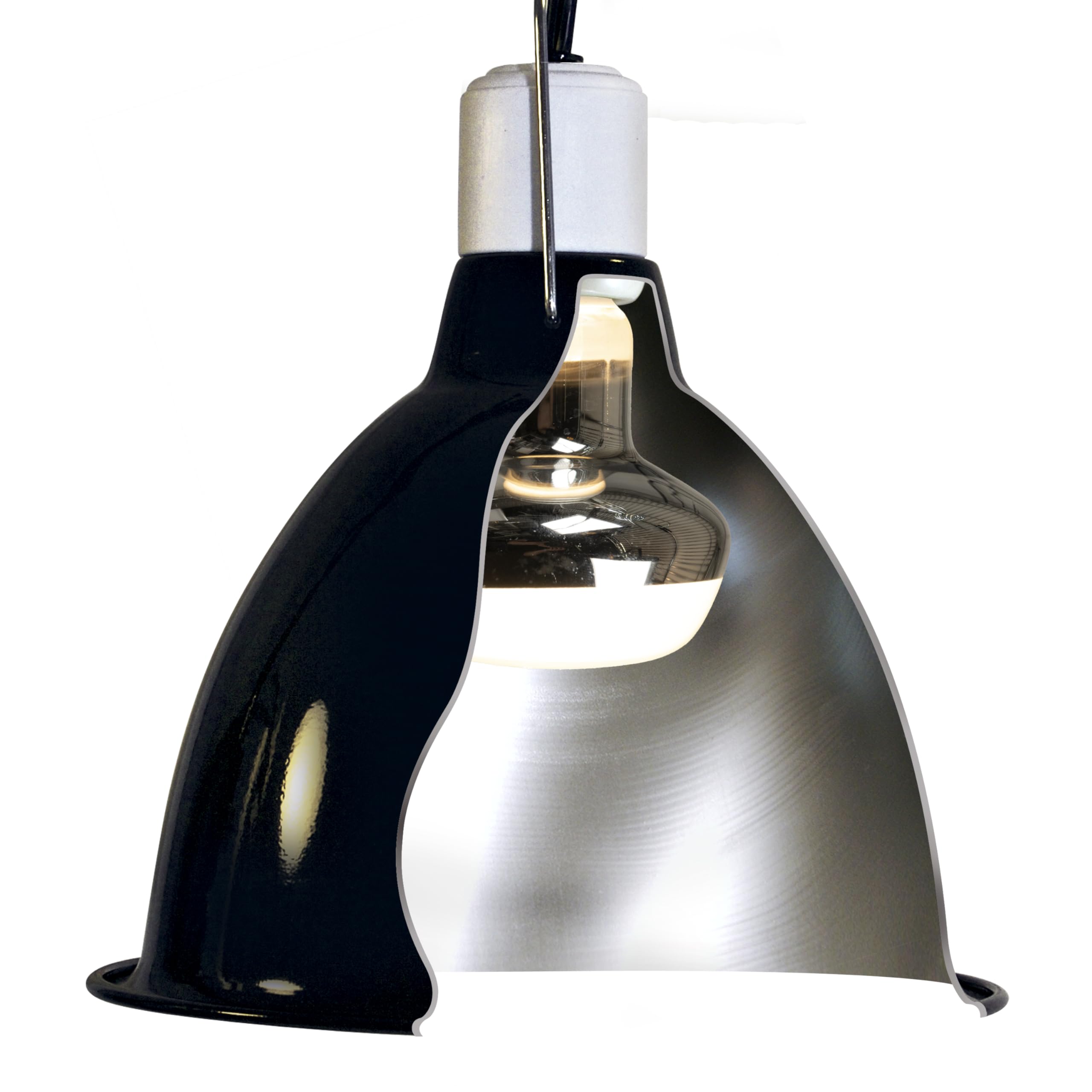 Zoo Med Repti Basking Spot Lamp amber glow supports daytime activity.