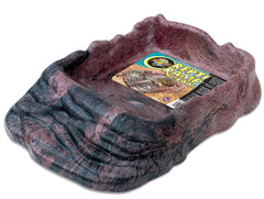 Zoo Med Repti Ramp Bowl XL front view emphasizes easy entry for reptiles.