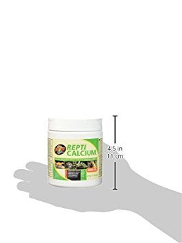 Zoo Med reptile calcium with Vitamin D3 texture closeup shows ultra-fine powder for bioavailability