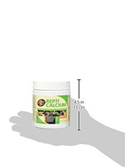 Zoo Med reptile calcium with Vitamin D3 texture closeup shows ultra-fine powder for bioavailability