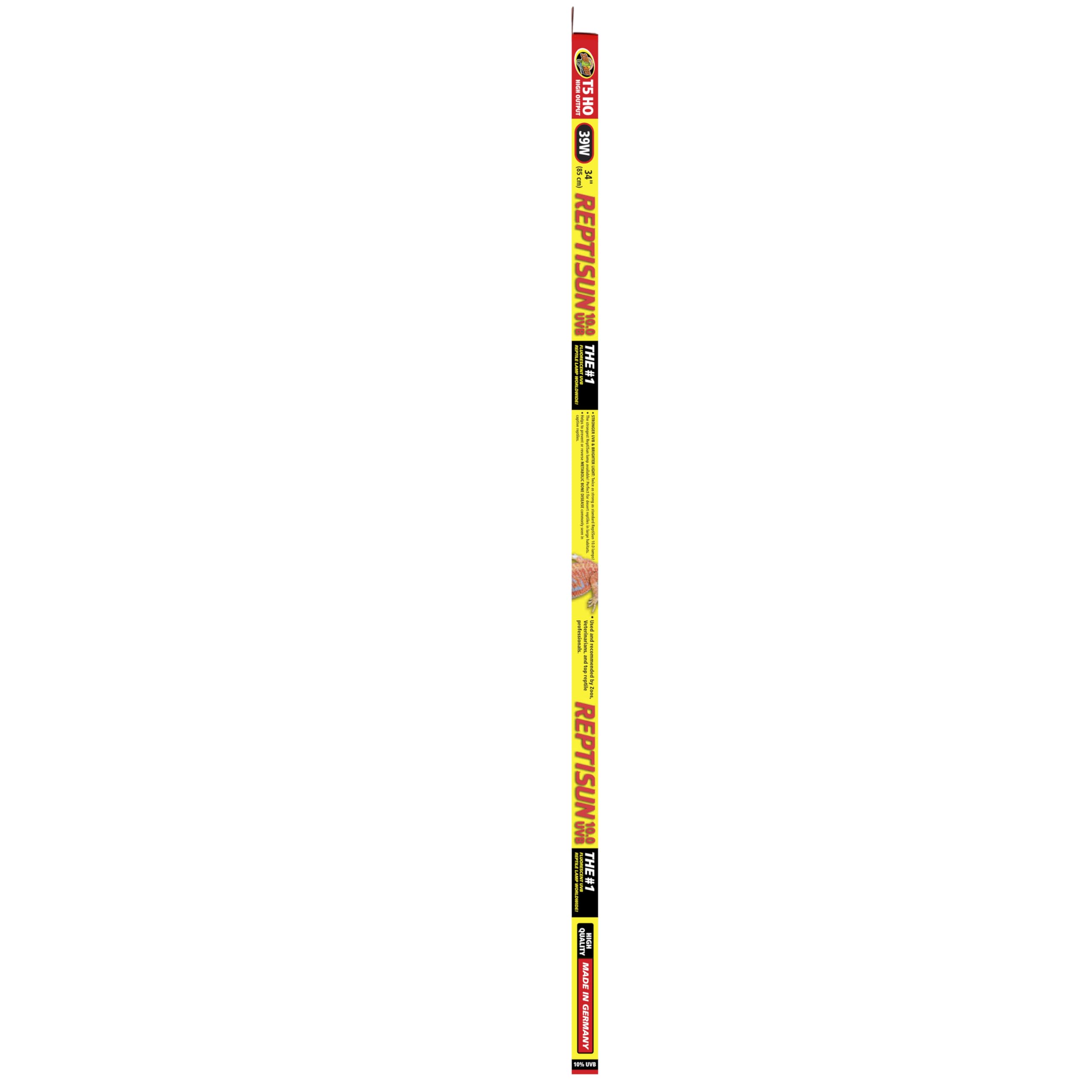 Zoo Med Reptisun 34-inch UVB 2-pack close-up showing robust UV emission quality.