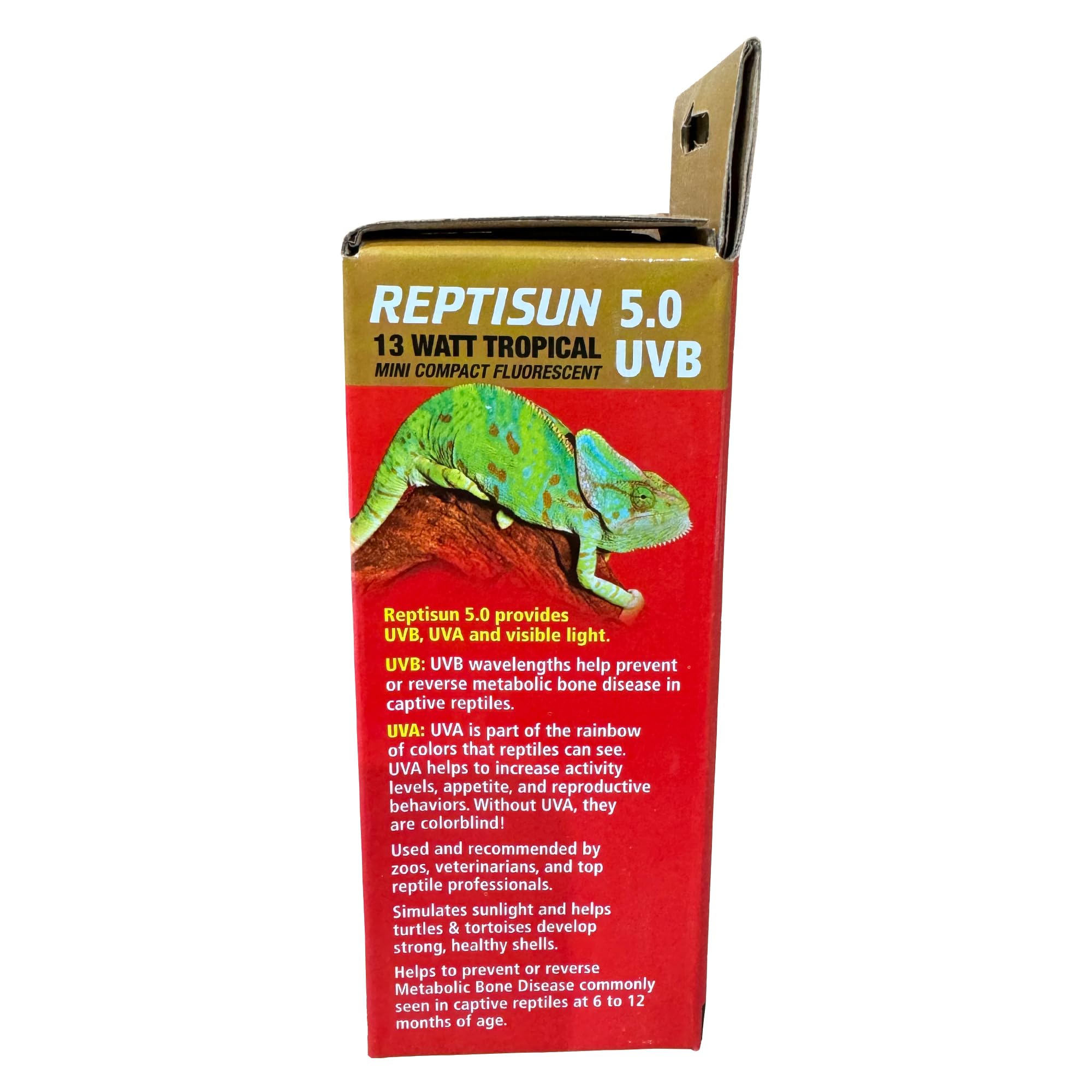 Zoo Med Reptisun 5.0 Mini pack2 packaging, ready-to-use pack for quick installation.