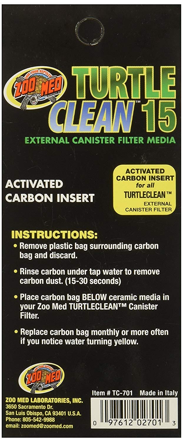 Zoo Med Turtle Clean 15 inserts in use demonstrate effective waste absorption.