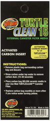 Zoo Med Turtle Clean 15 inserts in use demonstrate effective waste absorption.
