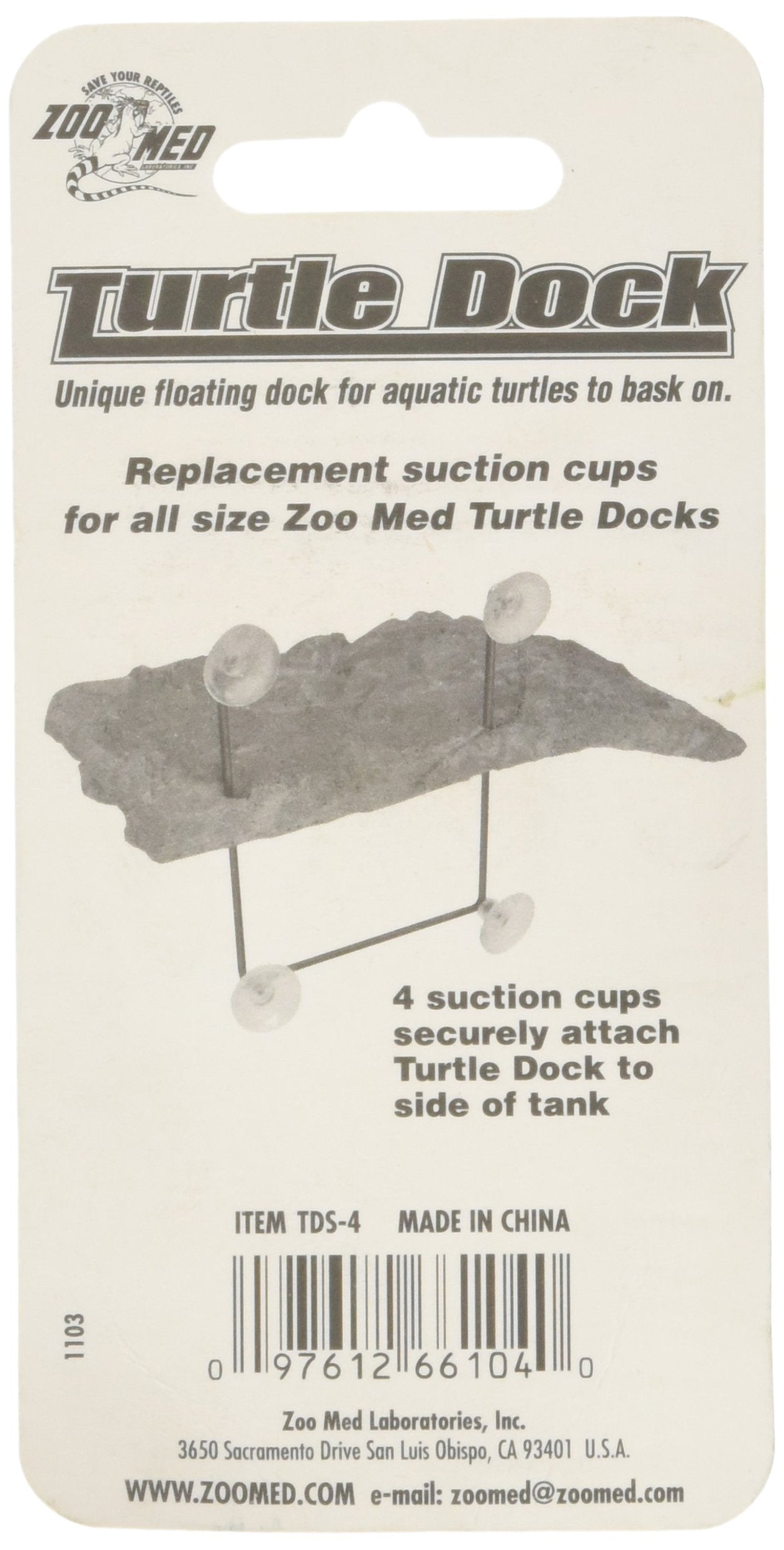 Zoo Med Turtle Dock with submerged ramp offers easy access to a dry basking area.