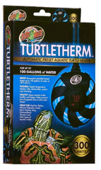 Zoo Med TurtleTherm digital thermometer display for easy temperature control in tanks.