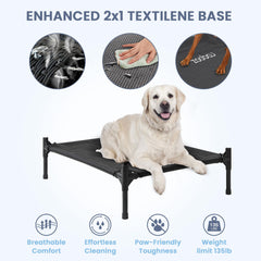 Zooba weatherproof 600D PVC shell guards against rain and sun.