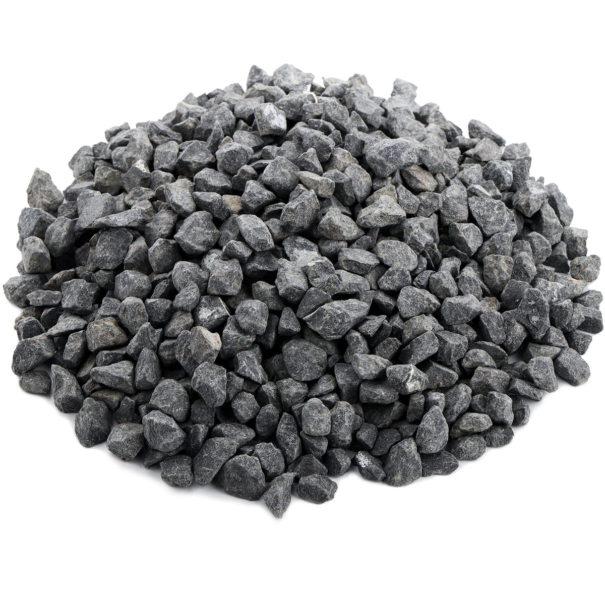 ZOOFOX 10lb decorative small rocks closeup highlighting natural color for durable home decor