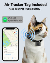 ZoomaraKam 1080p video on cat camera collar capturing crisp pet moments.