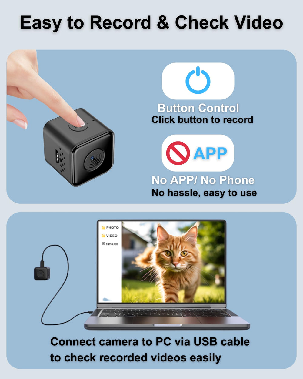ZoomaraKam tracker tag inside holder enables outdoor location checks.