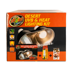 Zoo Med ReptiSun 10.0 UVB Mini 13W lamp delivers UVB for small terrariums