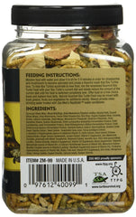 Zoo Med Gourmet Box Turtle Food with mushrooms for natural texture.