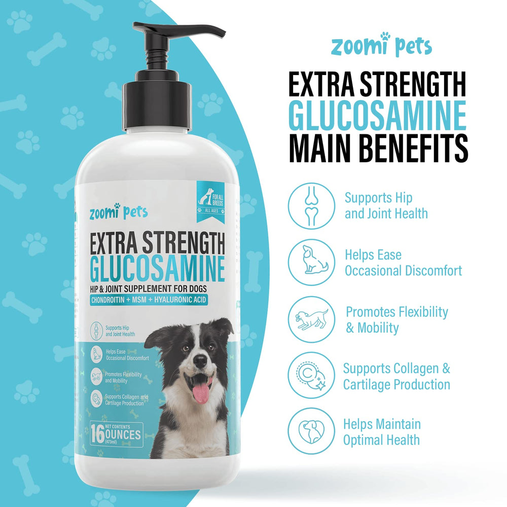 Zoomi Pets hyaluronic acid dogs joint support close-up texture
