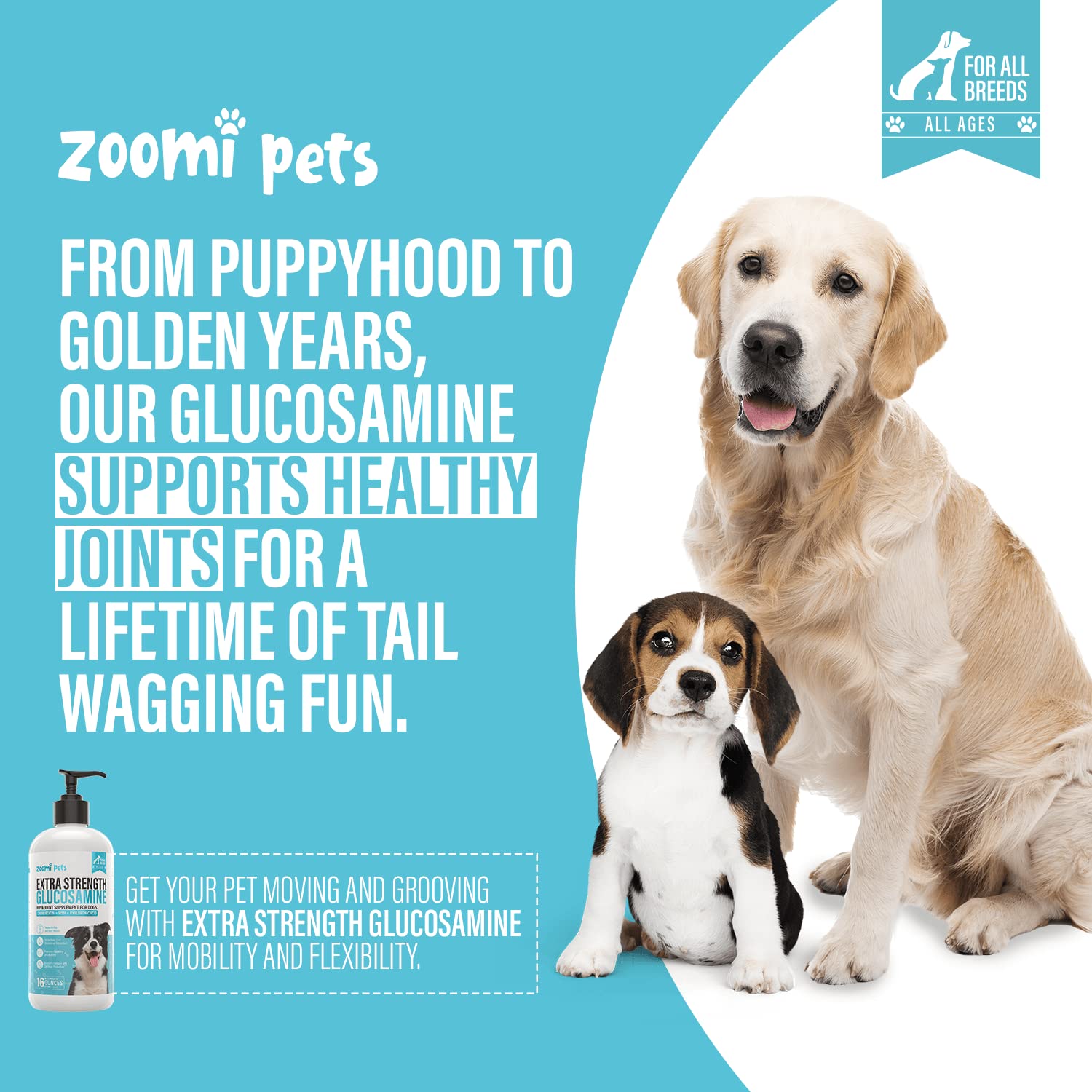 Zoomi Pets no artificial colors flavors dogs packaging close-up